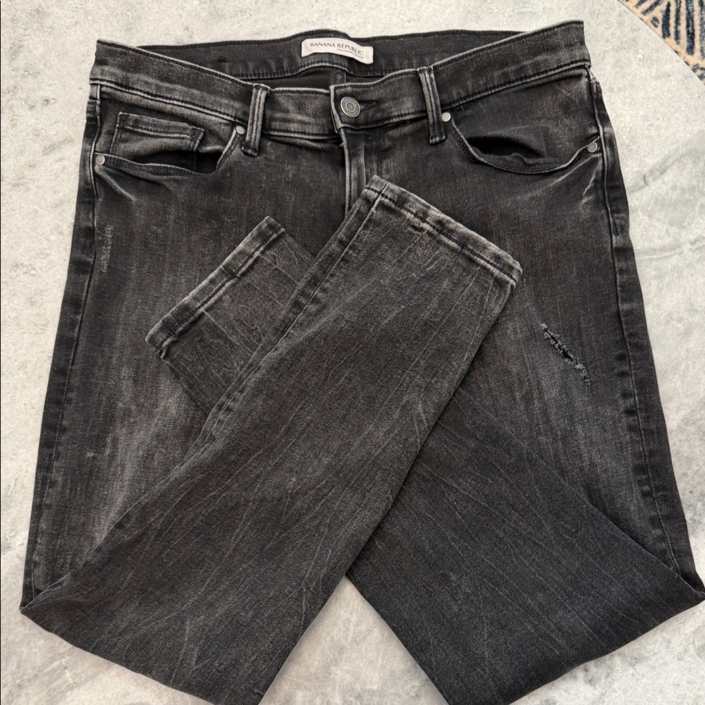 Banana Republic Charcoal Denim jeans
